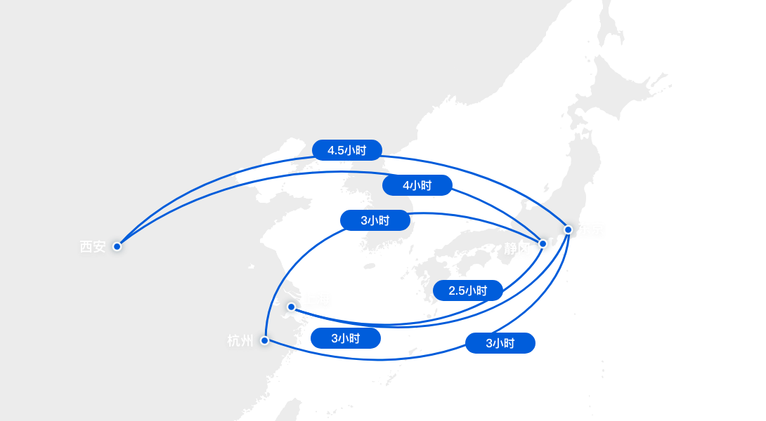 WORLD MAP TO ACCESS FOR TOKYO