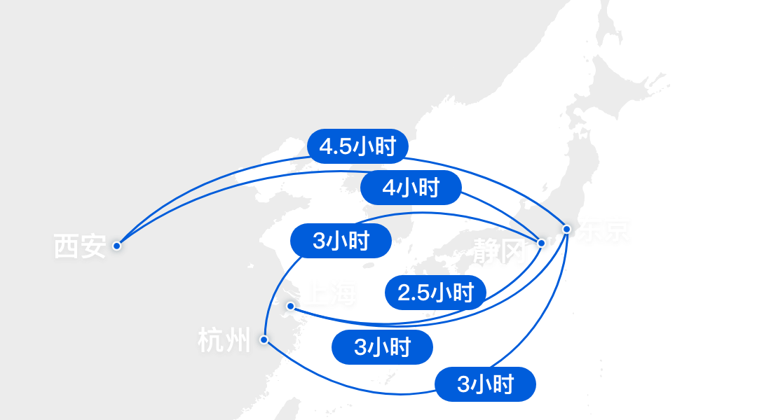 WORLD MAP TO ACCESS FOR TOKYO
