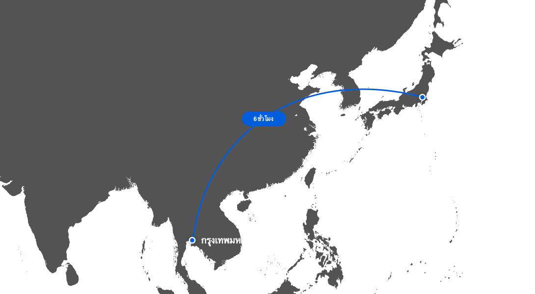 WORLD MAP TO ACCESS FOR TOKYO